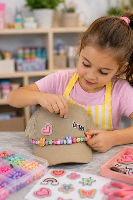 Cumpleaños de decorar una gorra
