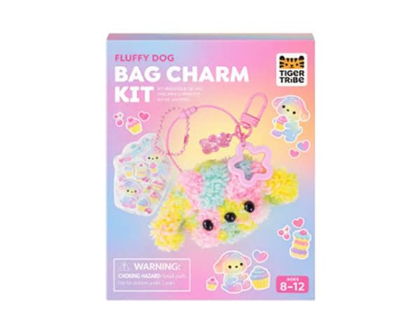 Bag Charm Kit - Fluffy dog