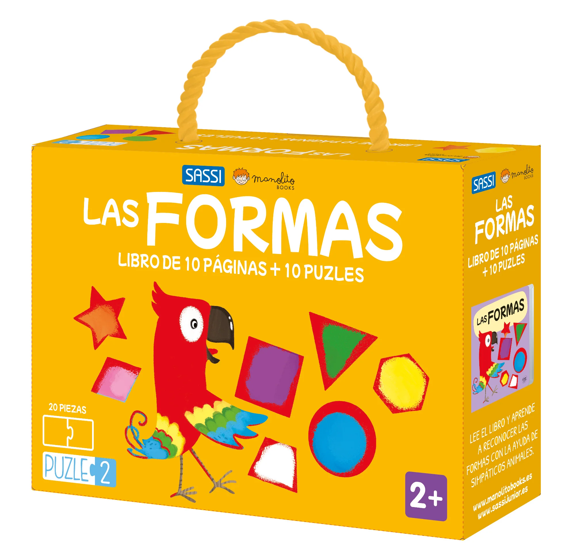 Las Formas - Libro y Puzzle