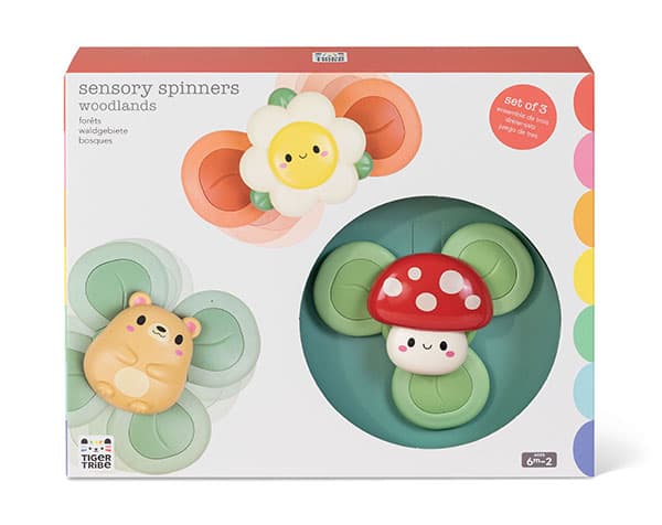 Sensory Spinners - Woodlands