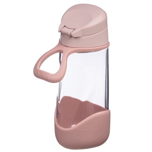 Botella tritán con boquilla y asa 450ml B.Box - Blush Crush - imagen 2