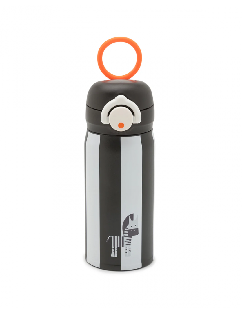 Botella de Acero Térmica Noui Noui 350ml - Cebra