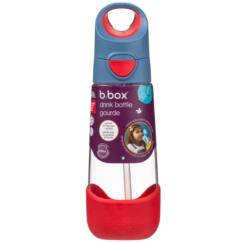Botella tritán con pajita 600ml B.Box - Blue Blaze - imagen 4