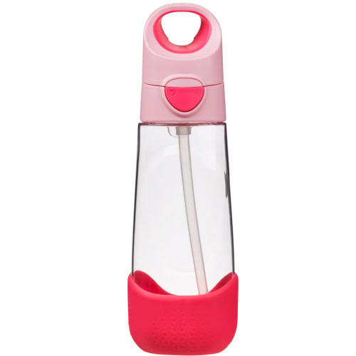 Botella tritán con pajita 600ml B.Box - Flamingo Fizz - imagen 4