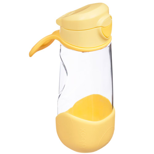 Botella tritán con boquilla y asa 450ml B.Box - Lemon Twist