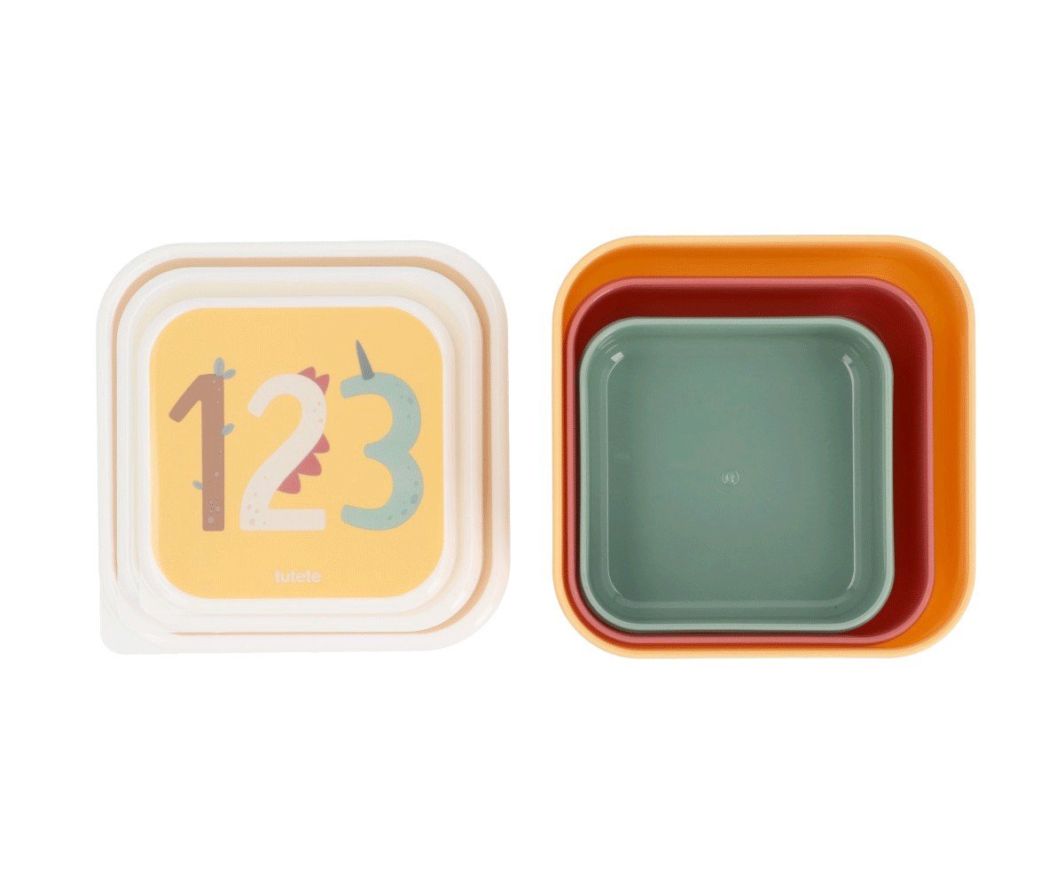 3 Cajas Almuerzo - Funny Letters - imagen 2