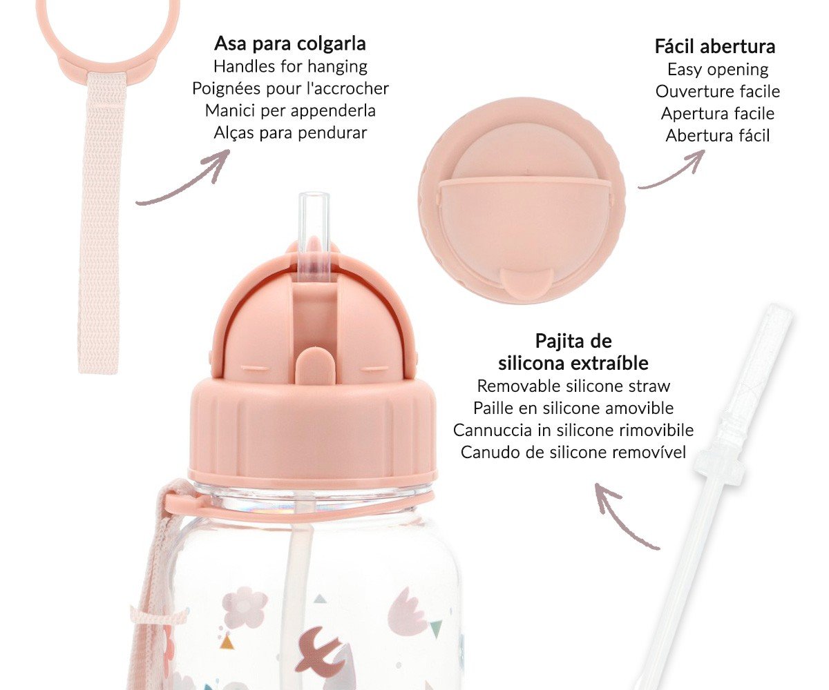 Botella de Tritán - Geometric Nature - imagen 2