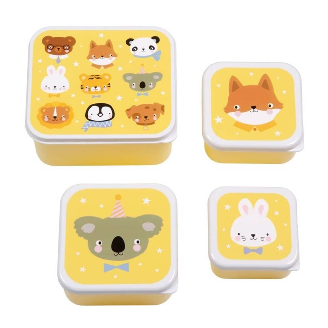 Set 4 cajas snack - Animales - imagen 6