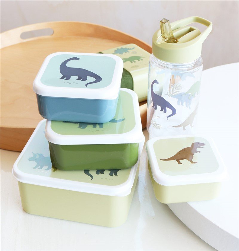 Set 4 cajas snack - Dinosaurios - imagen 3