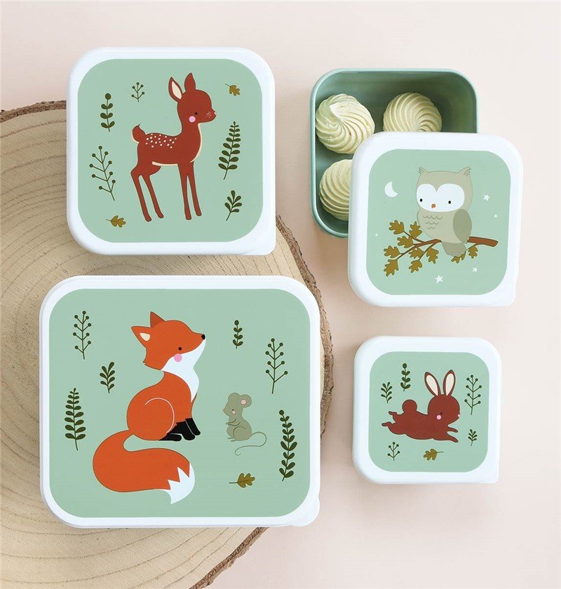 Set 4 cajas snack - Zorro - imagen 4