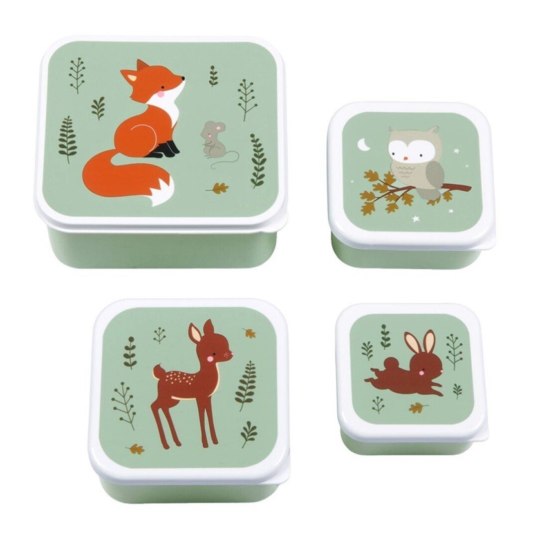 Set 4 cajas snack - Zorro - imagen 2