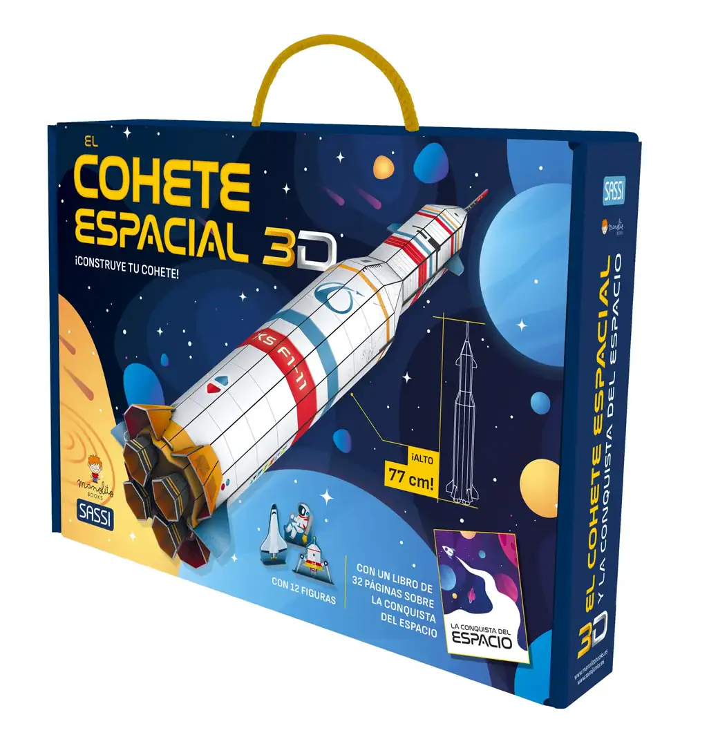 Cohete Espacial 3D
