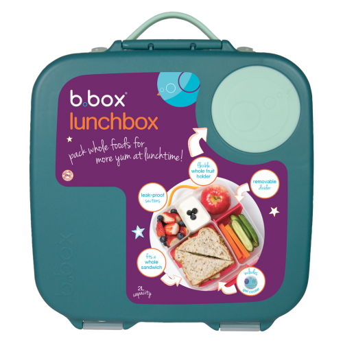 Lunchbox B.Box con gel refrigerante - Emerald Forest - imagen 2
