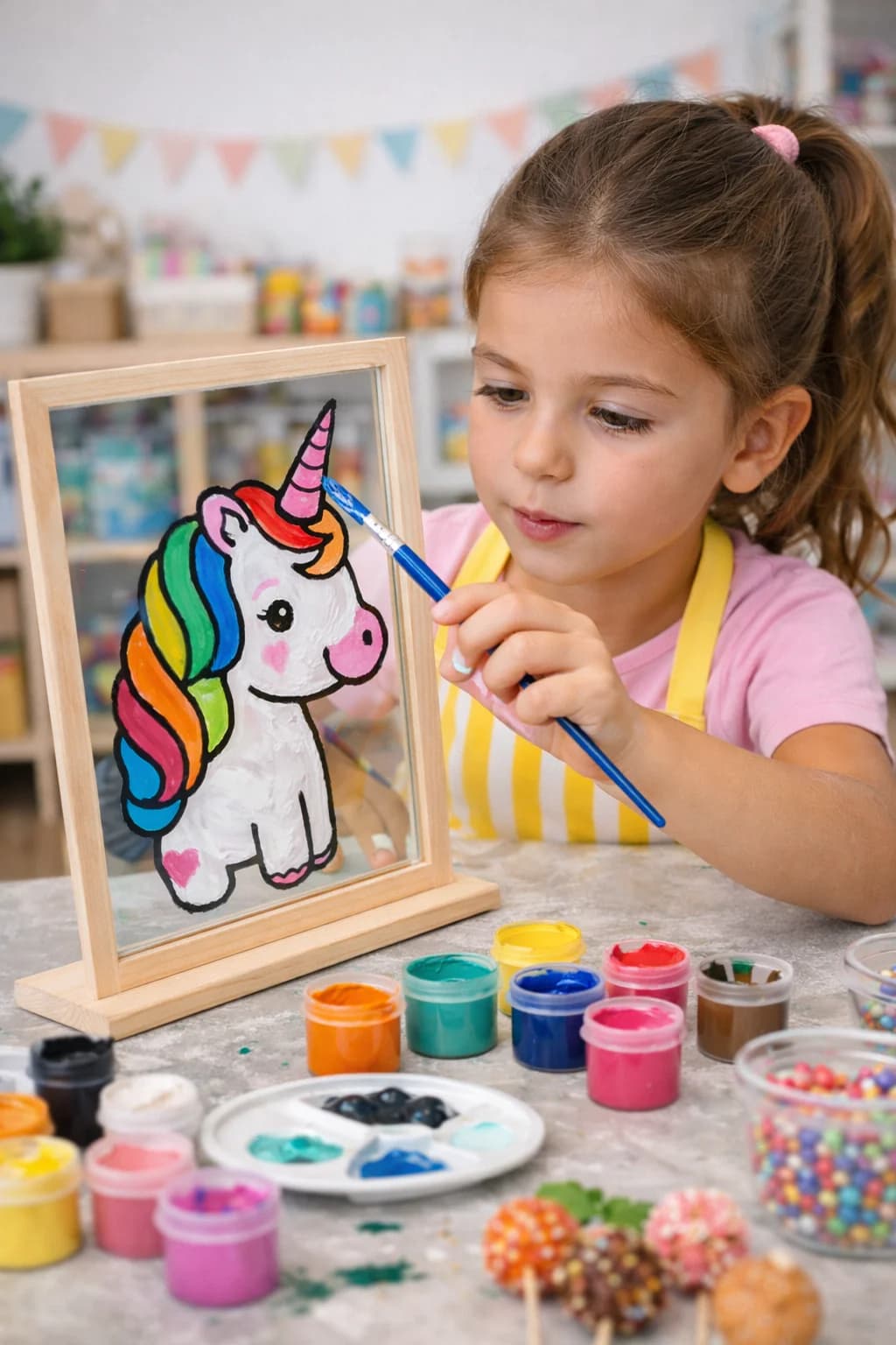 Pintura sobre Cristal