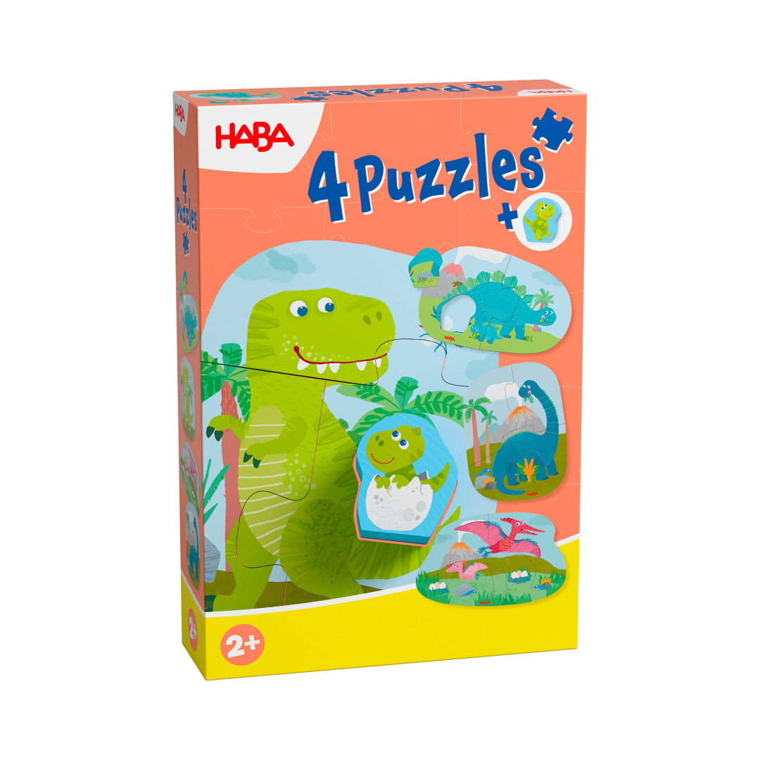 4 primeros puzzles - Dinosaurios