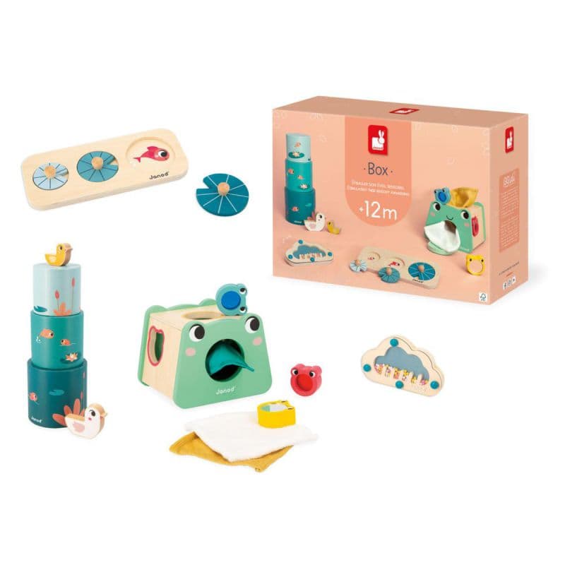 Box 12 meses – Caja de juguetes para bebés