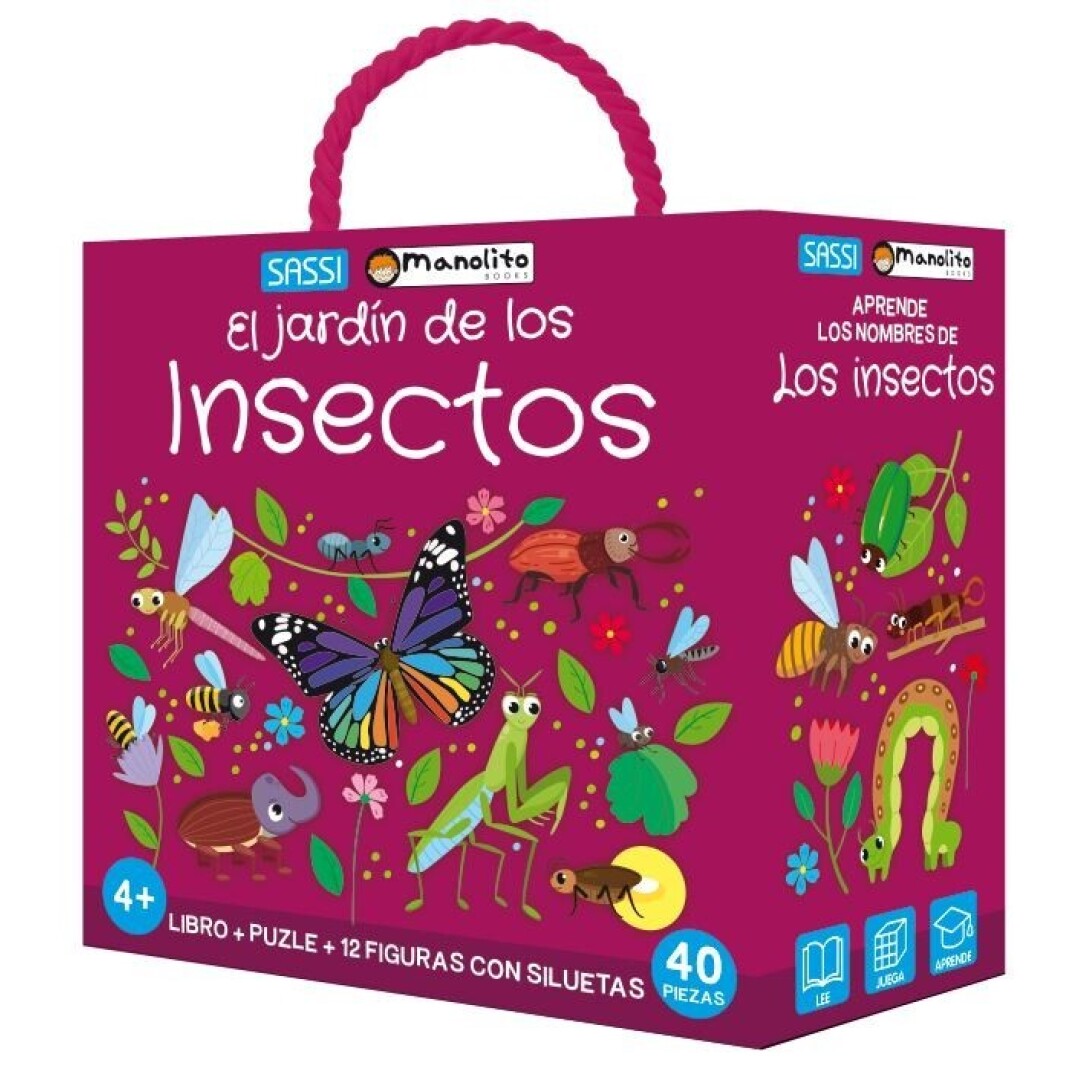 El jardín de los insectos - Libro + Puzzle