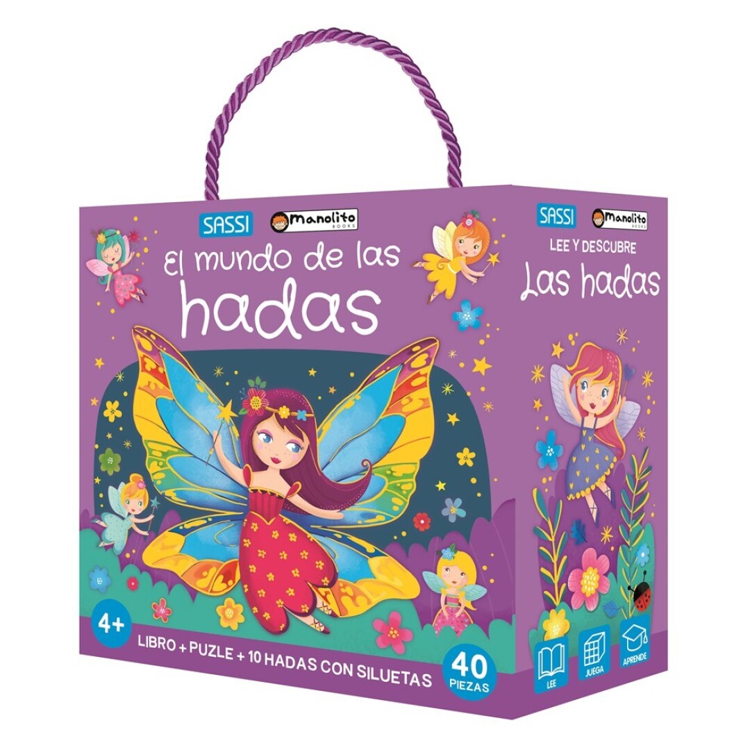 El Mundo de las hadas - Libro + Puzzle