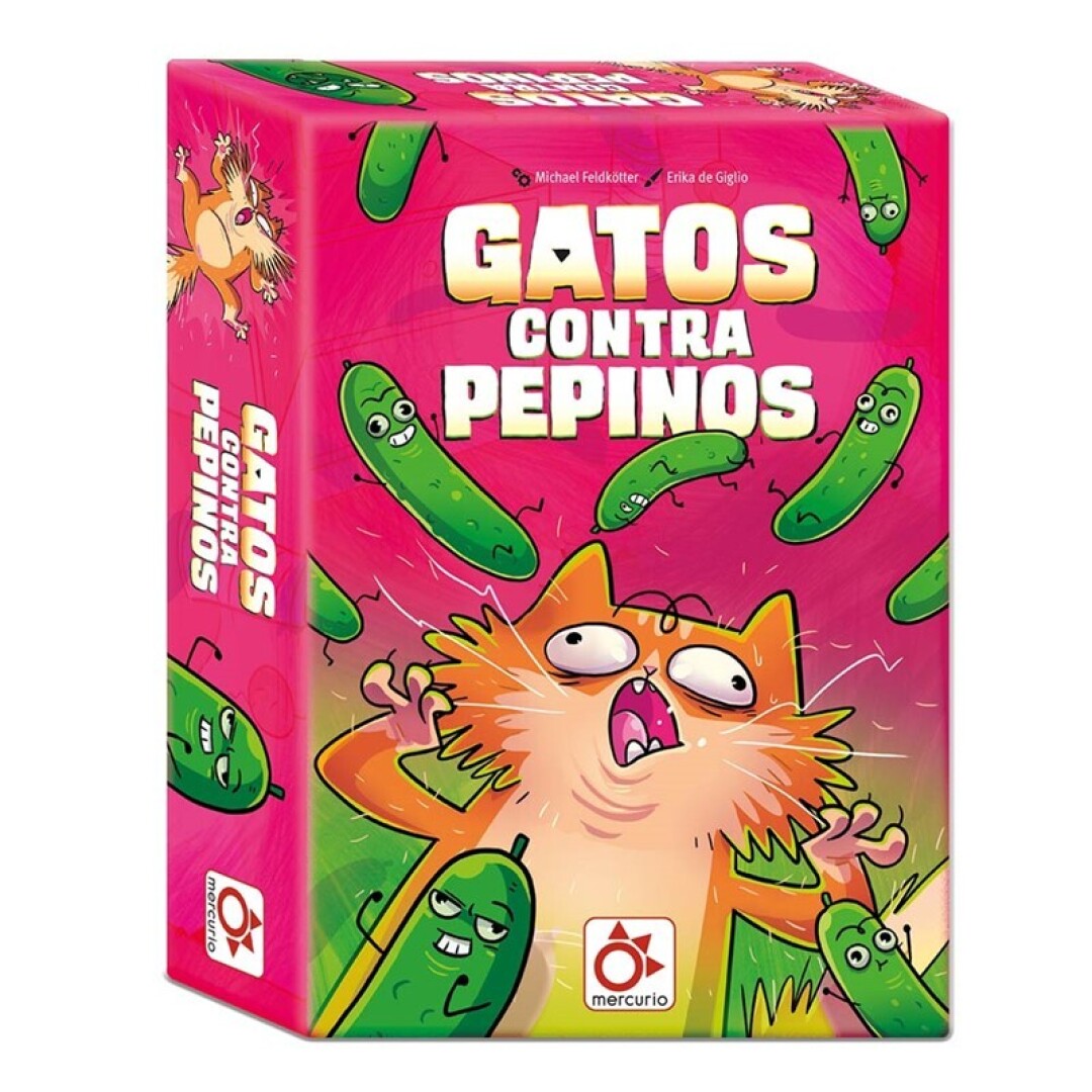 Gatos contra Pepinos – Juego de cartas