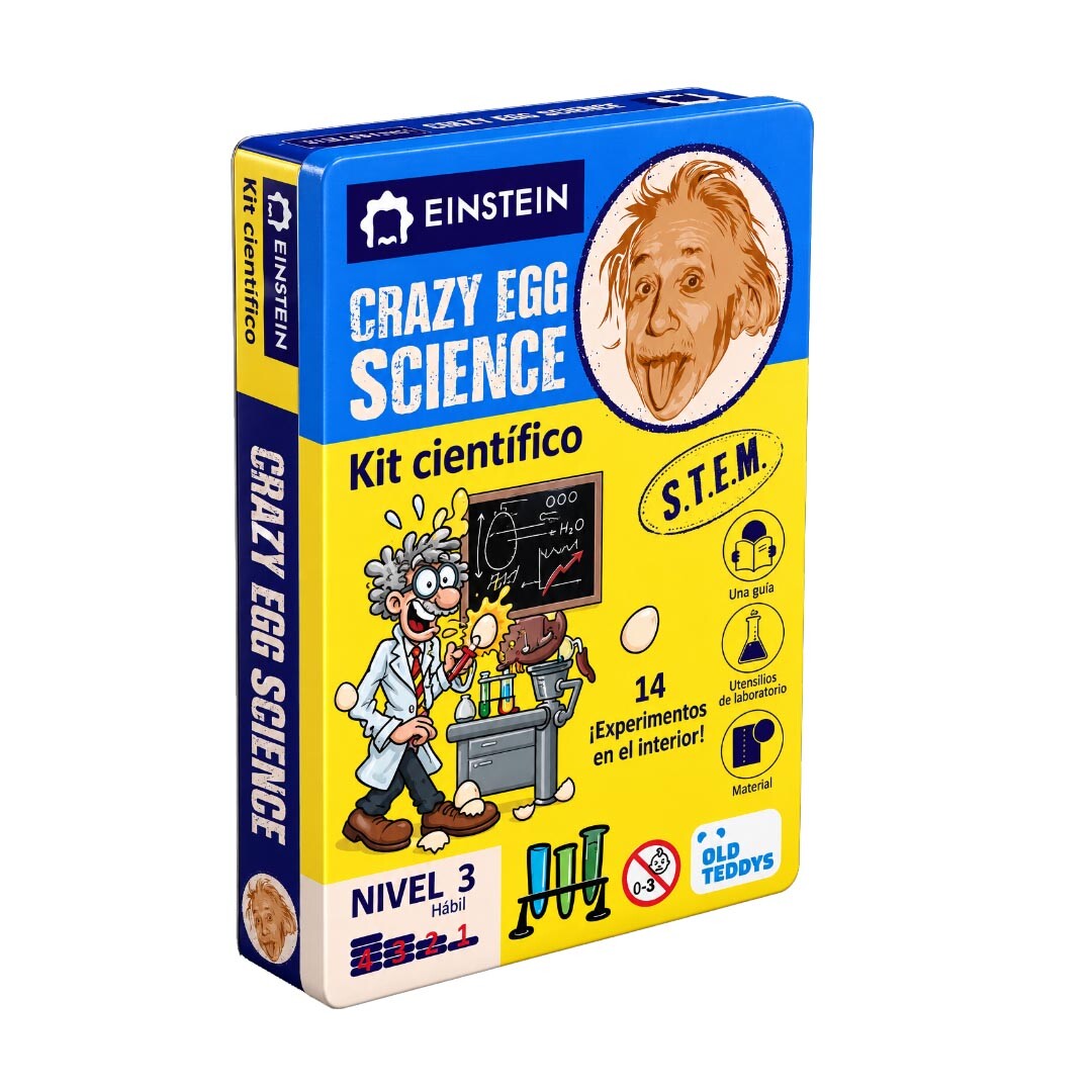 Kit de Ciencia Einstein – Crazy Egg Science Nivel 3