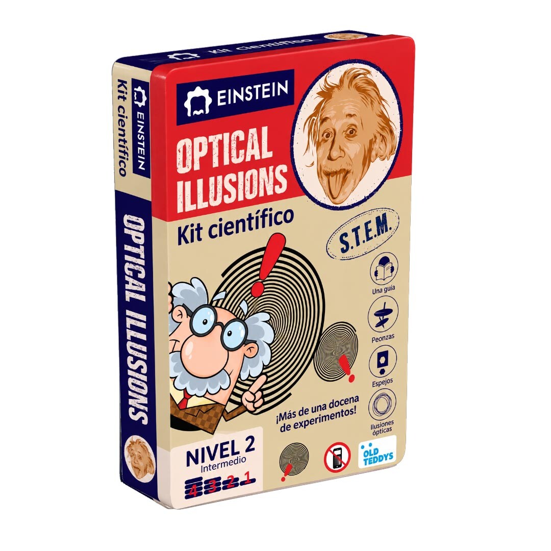Kit de Ciencia Einstein – Ilusiones Ópticas Nivel 2