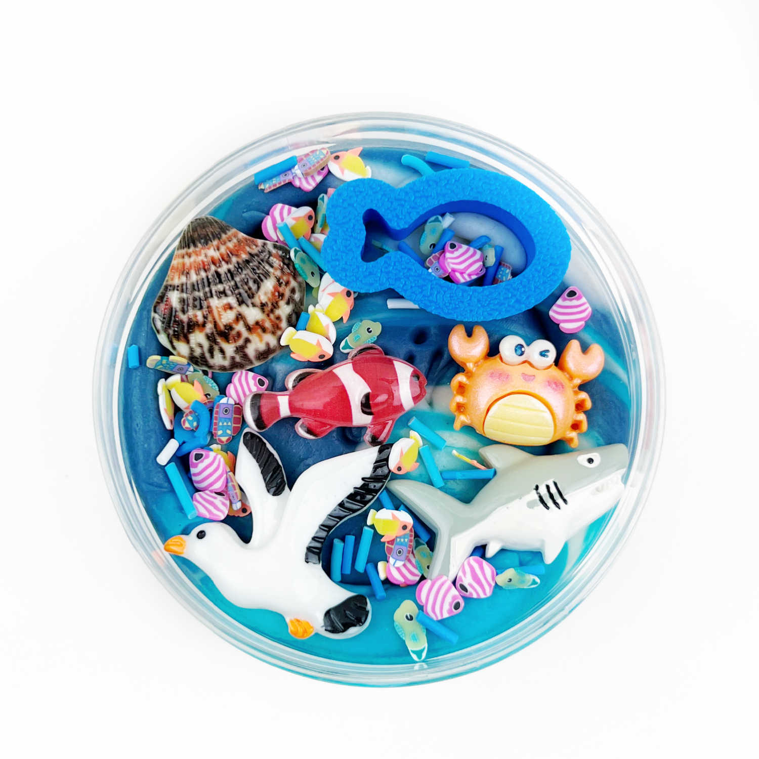 Plastilina ecológica - Under the sea Surprise Pot
