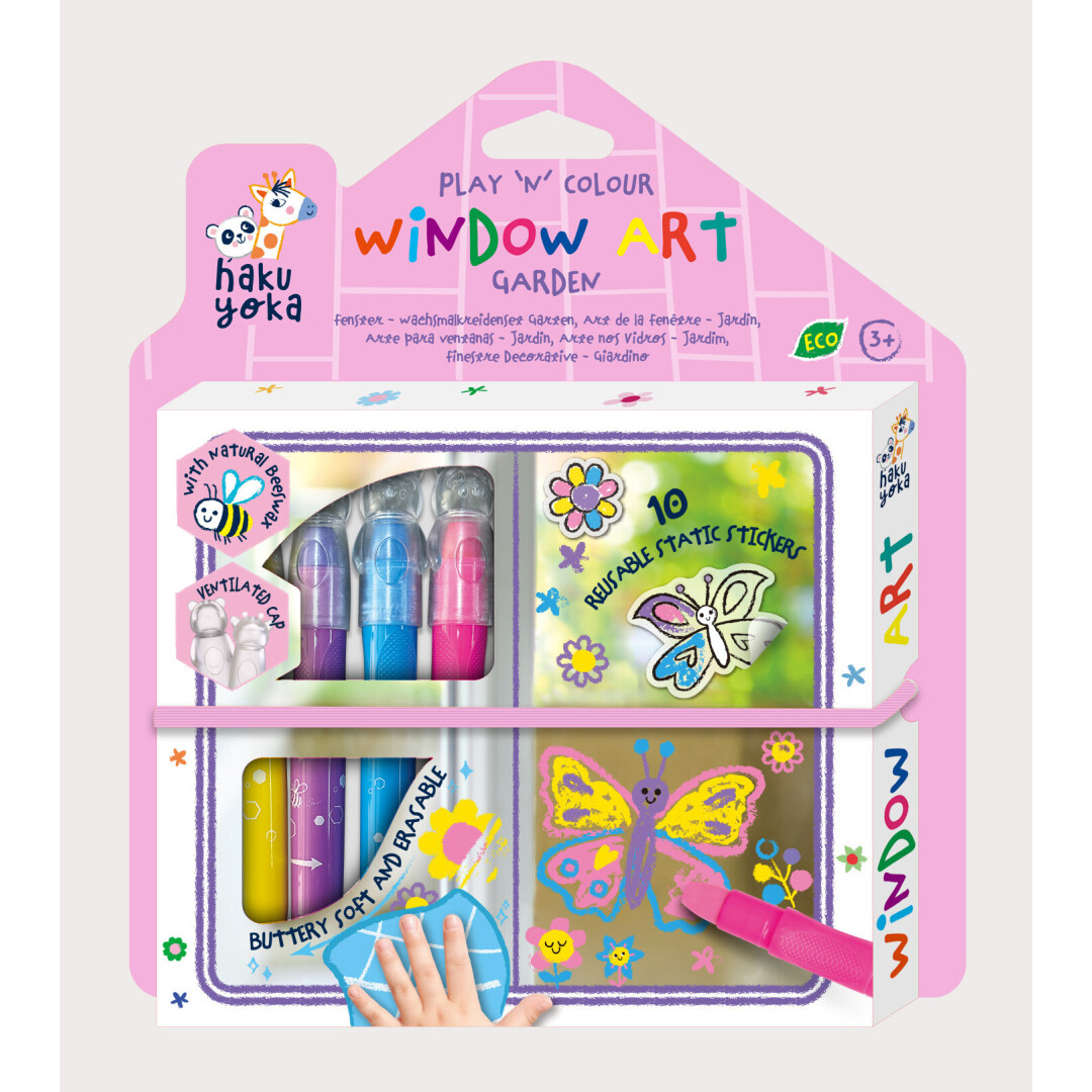 Play `N` Colour Arte para Ventanas Jardín
