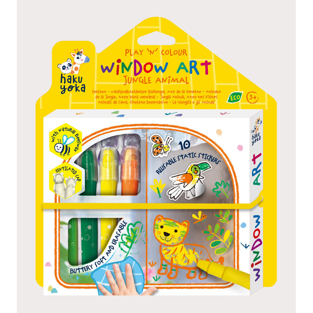 Play `N` Colour Arte para Ventanas Jungla