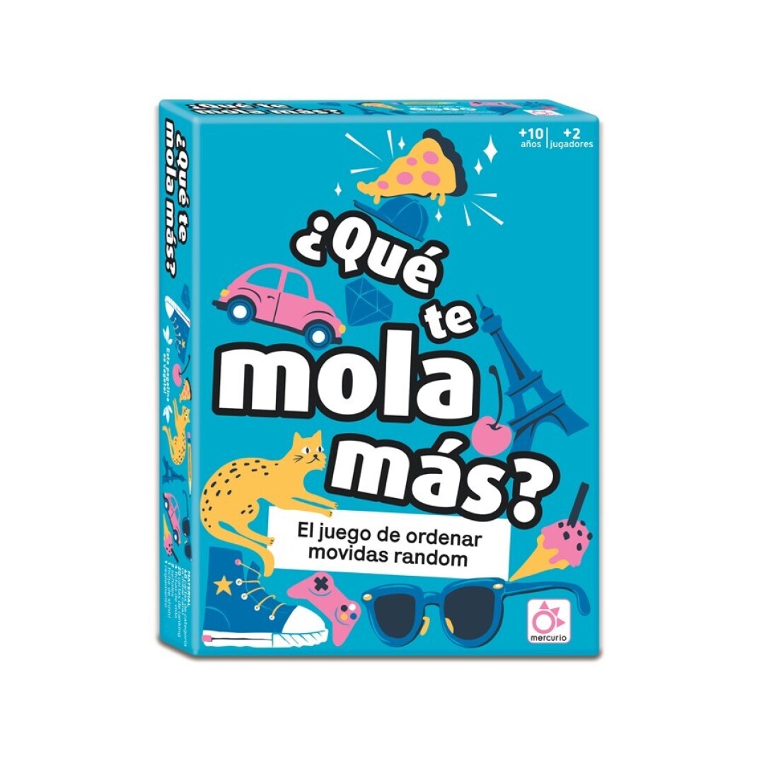 ¿Qué te mola más? – Party game cooperativo