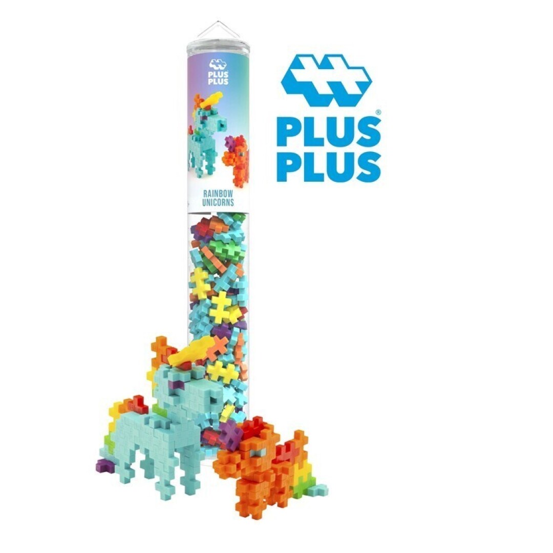 Tubo unicornio arcoiris (100pzs)
