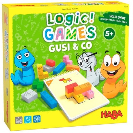 Lógica e ingenio Logic Games 5: Gusi & Co - HABA