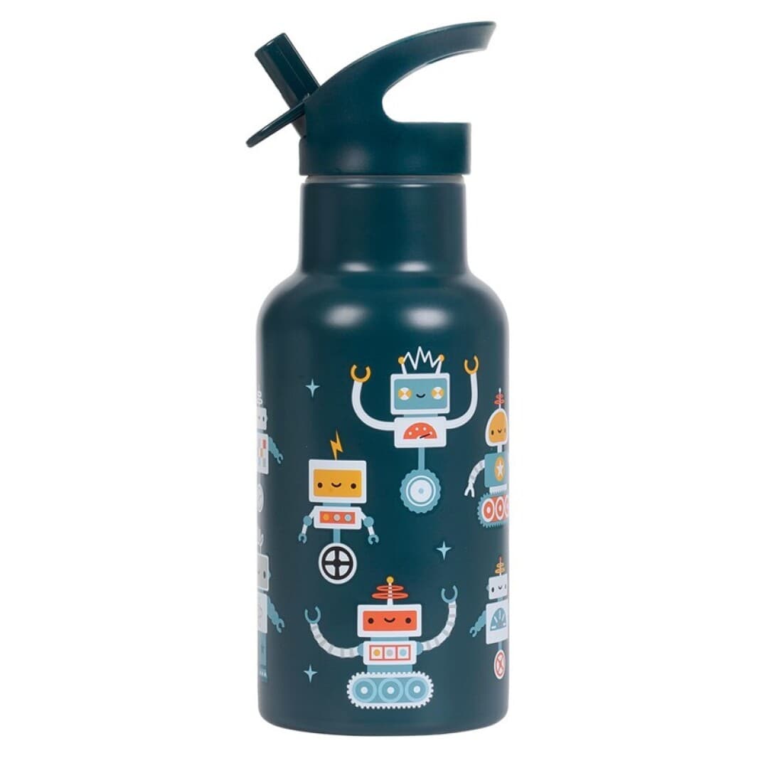 BOTELLA ACERO 350 ML ROBOTS