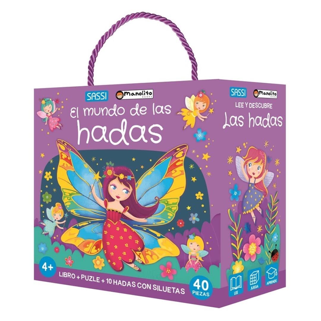 El Mundo de las hadas - Libro + Puzzle