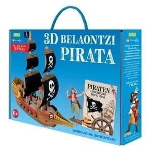 Libro + puzzle Belaontzi Pirata