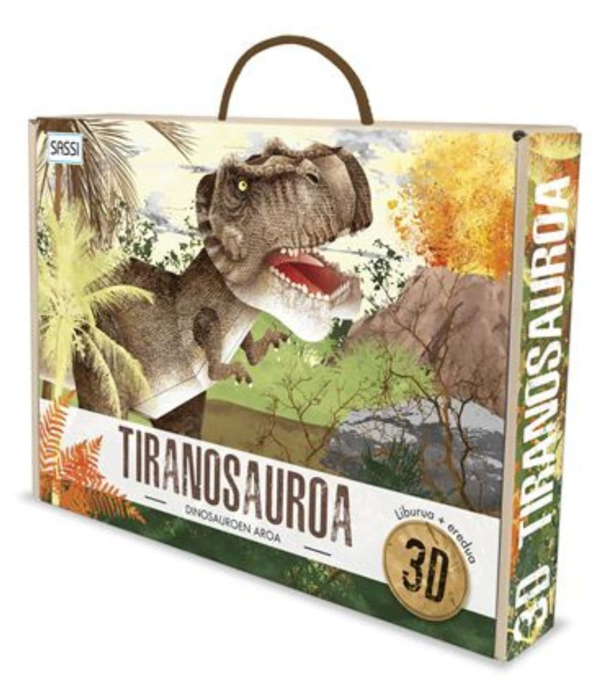 Tiranosaurio 3D - Euskera