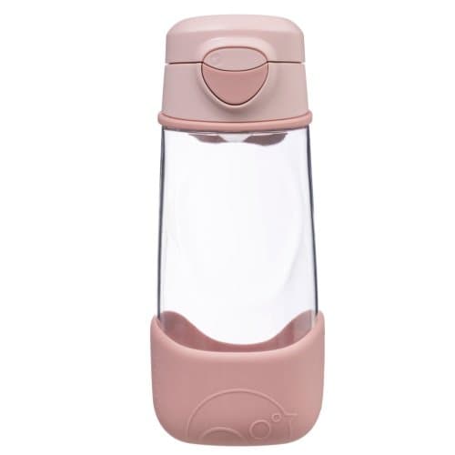 Botella tritán con boquilla y asa 450ml B.Box - Blush Crush