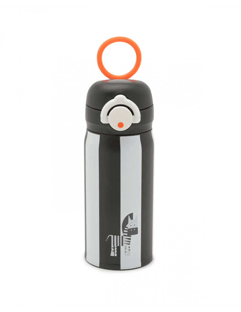 Botella de Acero Térmica Noui Noui 350ml - Cebra