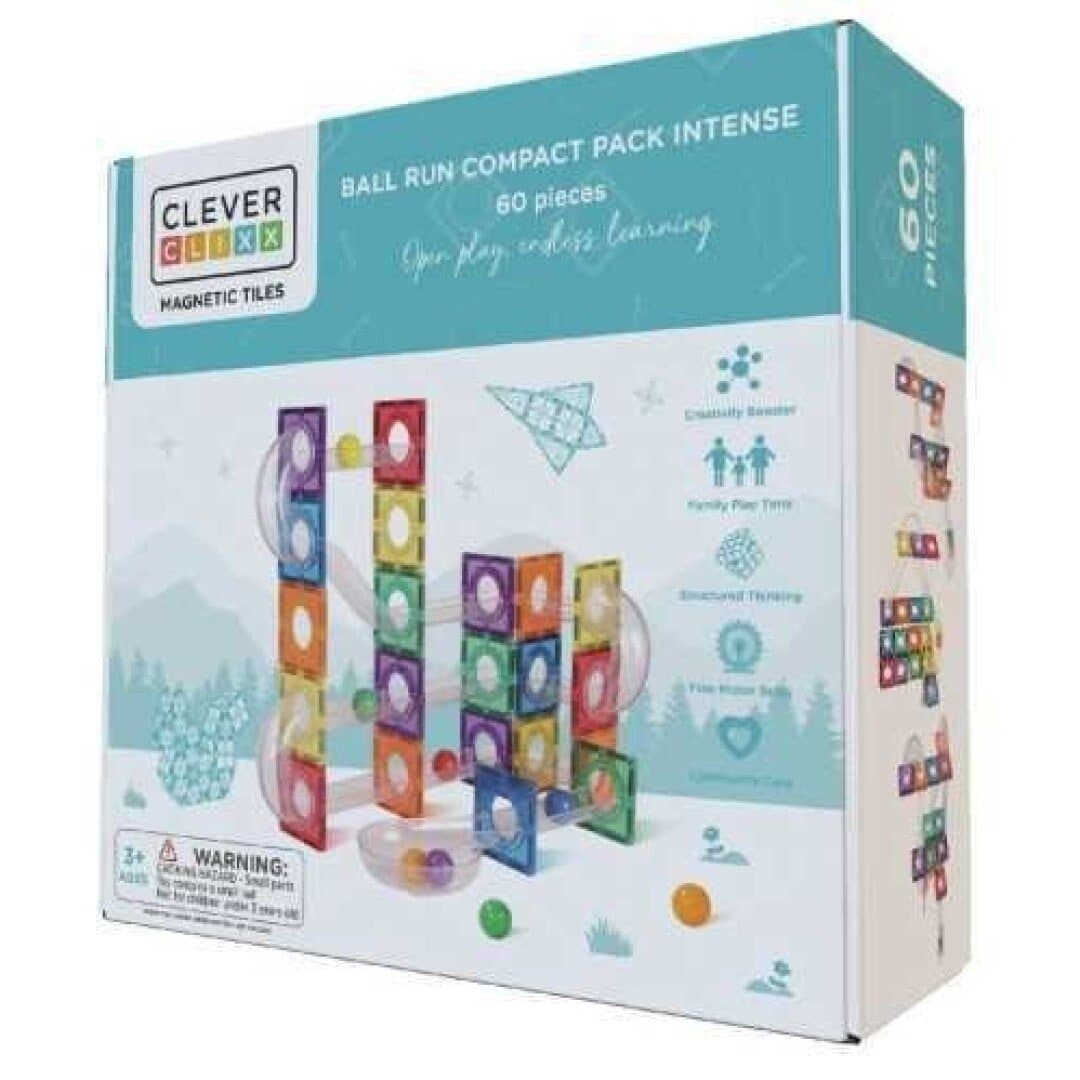 PISTA DE BOLAS COLORES VIVOS - 60 piezas