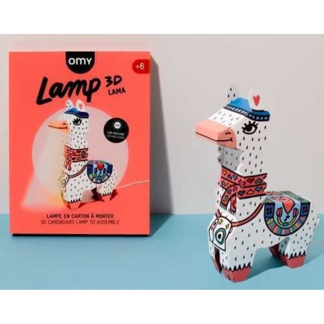 LAMPARA OMY 3D - LLAMA