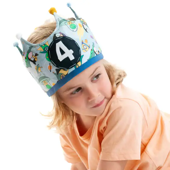 Corona superhéroes del espacio