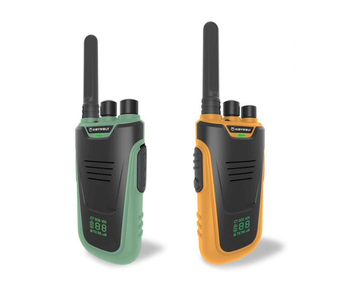 Walkie Talkie - Verde y Amarillo - Kidytalk