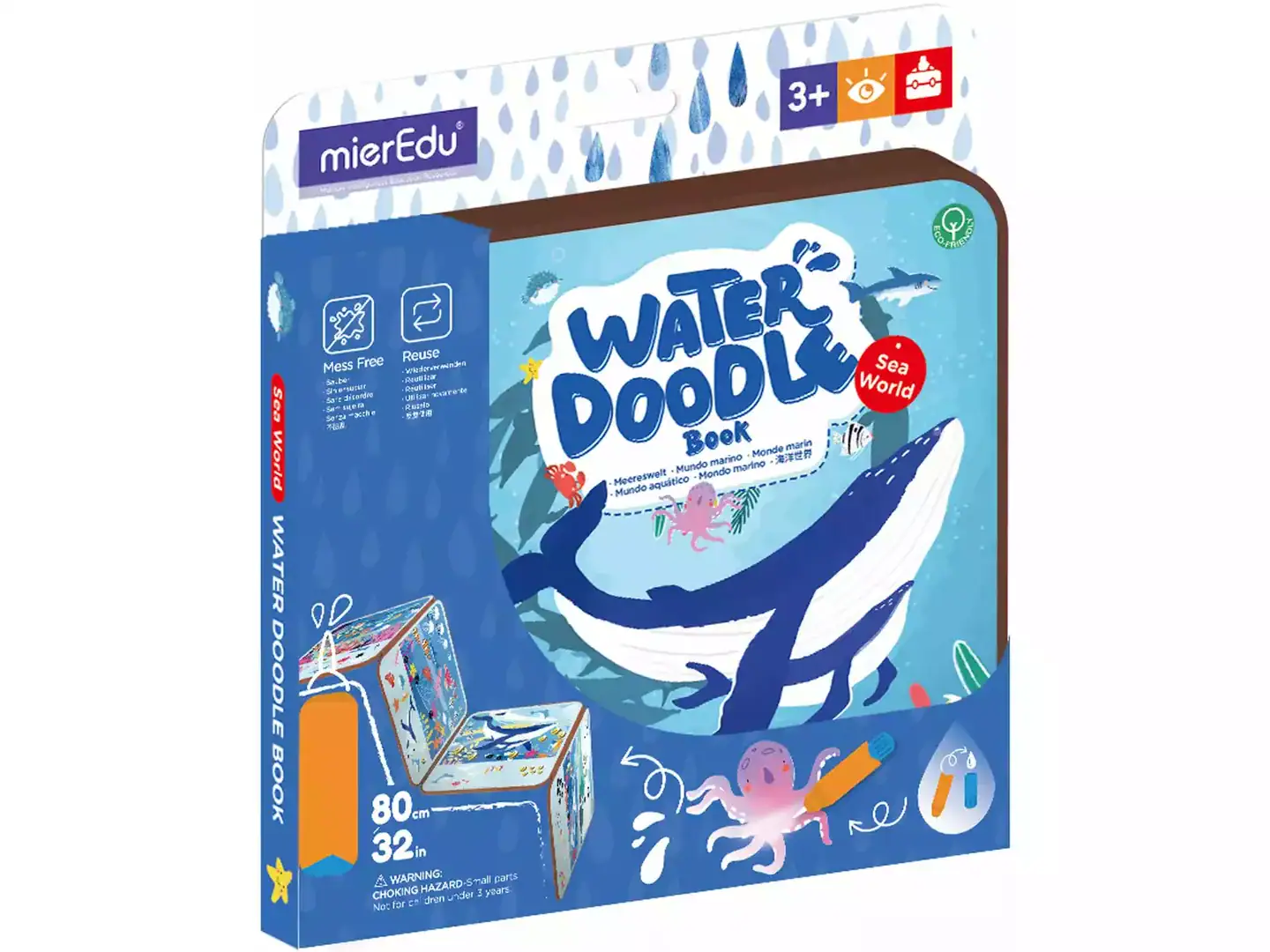 LIBRO DIBUJOS MÁGICOS - Mundo Marino