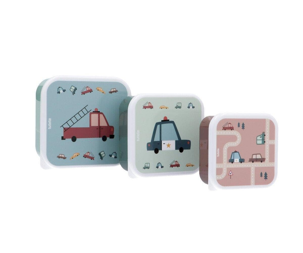 3 Cajas Almuerzo - Vintage Cars