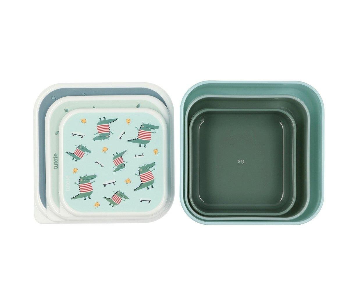 3 Cajas Almuerzo - Croc