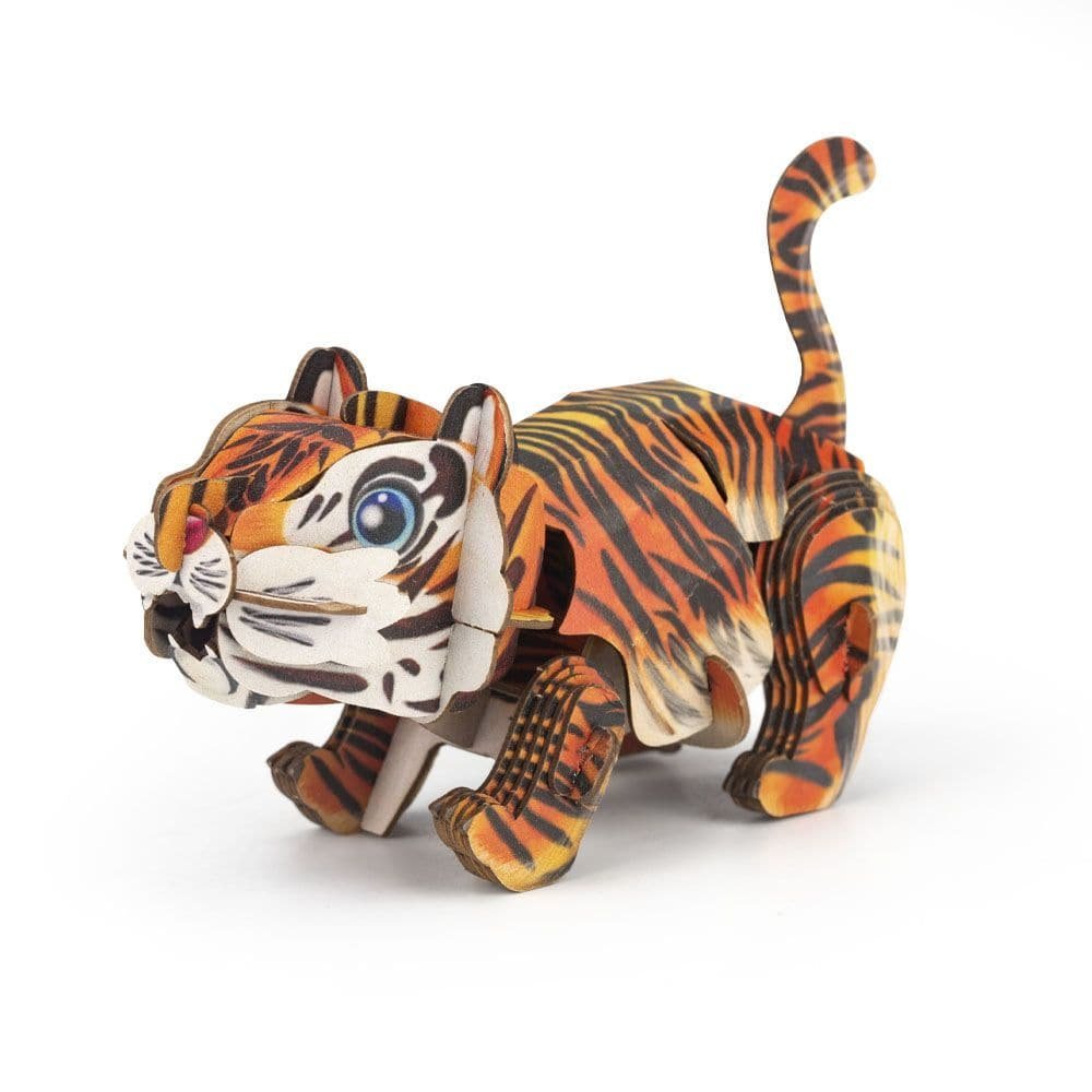 Puzzle 3D con sonido - Tigre