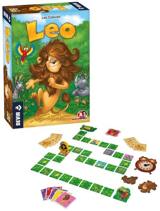 Leo va al barbero