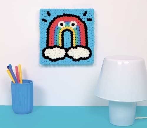 KIT DE POMPONES OMY RAINBOW