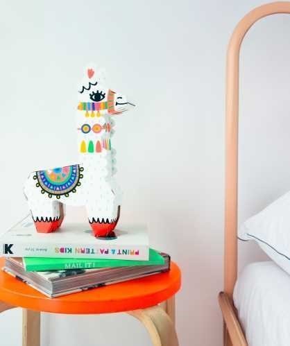 LAMPARA OMY 3D - LLAMA