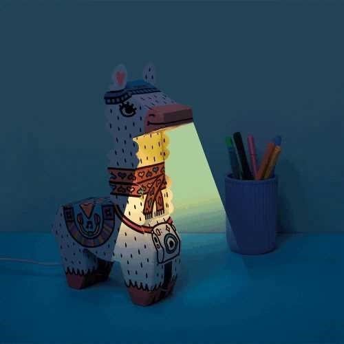 LAMPARA OMY 3D - LLAMA