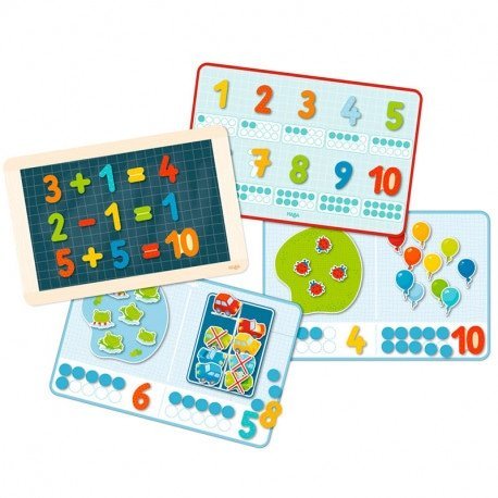Maletín juego magnético - ¡1, 2, 3, a contar bien!